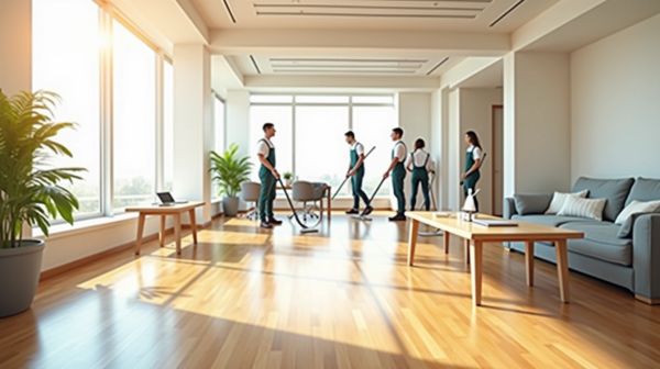 Choisissez votre entreprise de nettoyage pour un espace impeccable